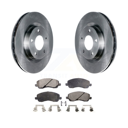 Kit de plaquettes de frein semi-métalliques pour Rotors de frein avant, pour Mitsubishi Jeep RVR Outlander Dodg
