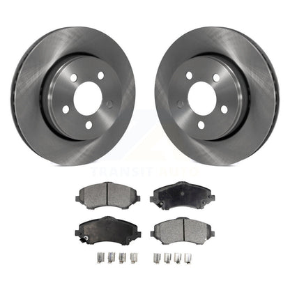 Kit de rotors de frein à disque avant et plaquettes semi-métalliques pour Jeep Liberty Dodge Nitro