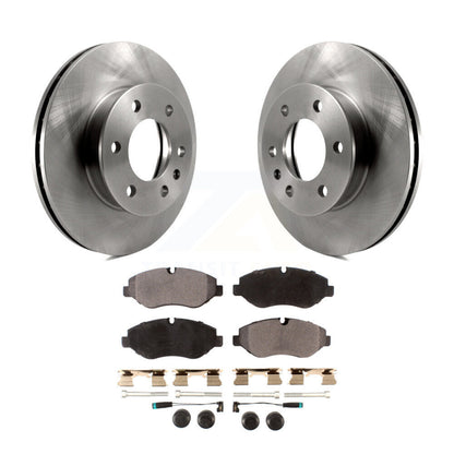 Rotors de frein avant et kit de plaquettes semi-métalliques pour Sprinter 2500 Mercedes-Benz Dodge