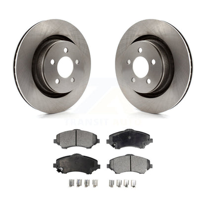 Kit de rotors de frein à disque avant et plaquettes semi-métalliques pour Jeep Liberty Dodge Nitro