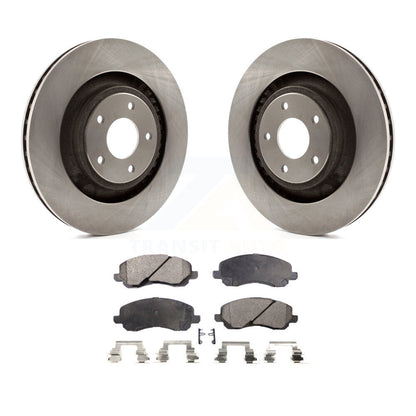 Kit de rotor de frein avant et de plaquettes semi-métalliques pour Dodge Caliber Chrysler 200 Avenge