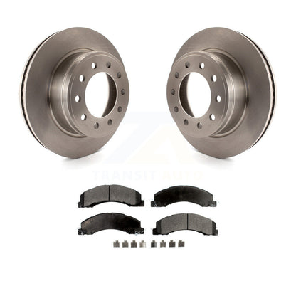 Kit de rotor de frein avant et de plaquettes semi-métalliques pour camion Ram Dodge Sterling 4500 550