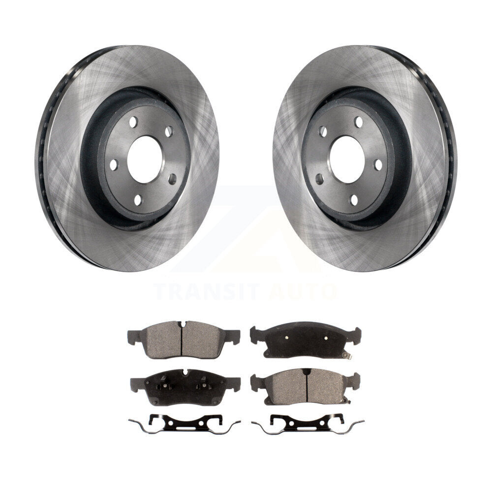 Kit de plaquettes semi-métalliques de Rotor de frein avant, pour Jeep Grand Cherokee Dodge Durango W