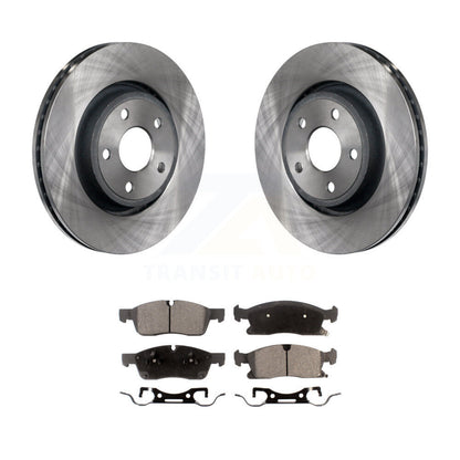 Kit de plaquettes semi-métalliques de Rotor de frein avant, pour Jeep Grand Cherokee Dodge Durango W