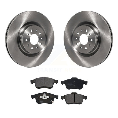 Rotors de frein à disque avant et kit de plaquettes semi-métalliques pour Ram ProMaster Cit 2015-2021