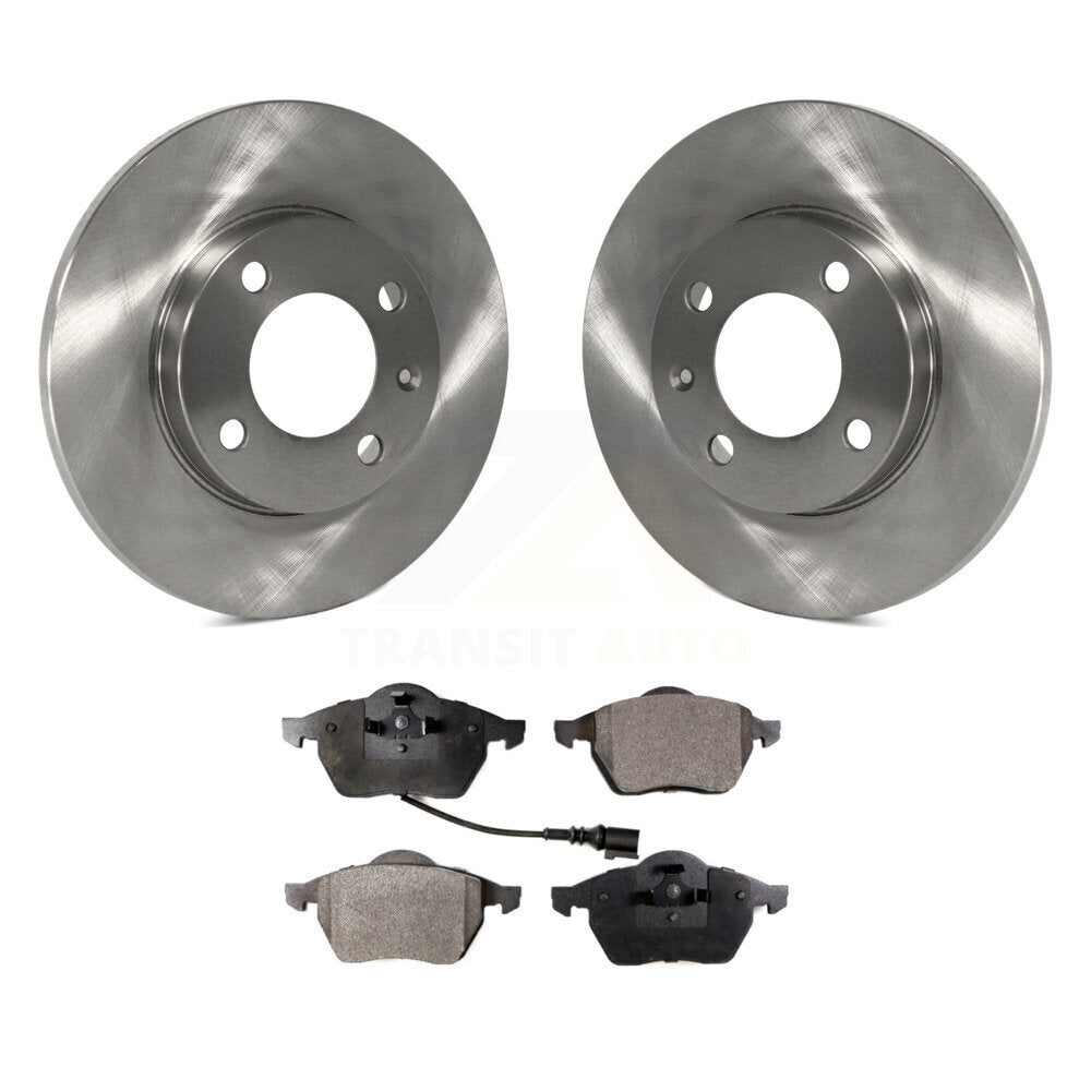 Kit de plaquettes semi-métalliques de Rotor de frein à disque avant, pour Volkswagen Jetta 2.8 de 1996 à 1998