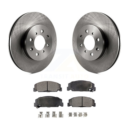 Kit de plaquettes semi-métalliques de rotor de frein avant pour Honda Civic LX 1997 avec 4 roues AB