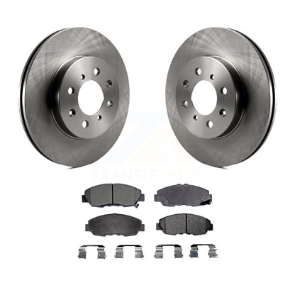 Rotors de frein à disque avant et Kit de plaquettes semi-métalliques pour Honda Civic Acura EL Insigh
