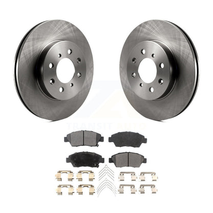 Kit de disques de frein à disque avant et plaquettes semi-métalliques pour Honda Fit Civic del Sol