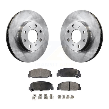 Kit de disques de frein à disque avant et plaquettes semi-métalliques pour Honda Civic del Sol CRX