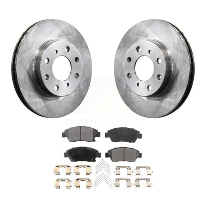 Kit de disques de frein à disque avant et plaquettes semi-métalliques pour Honda Civic K8F-100263