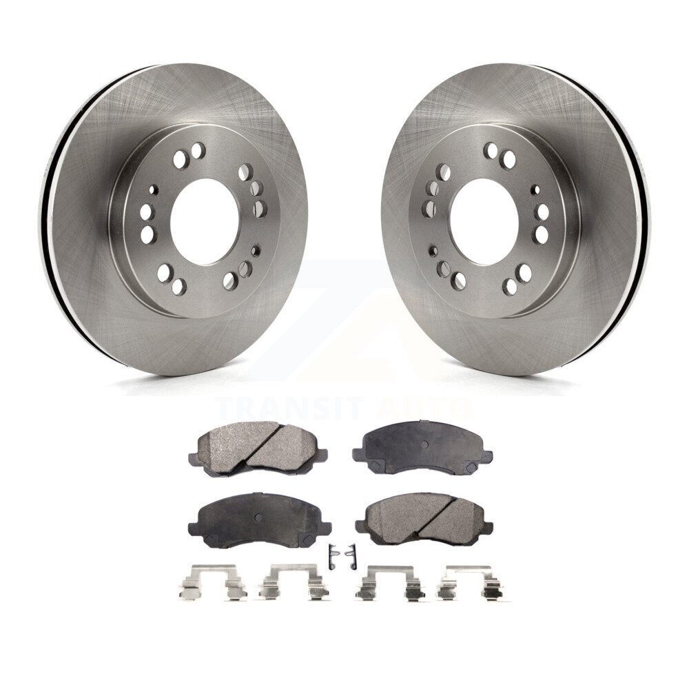 Kit de plaquettes de frein semi-métalliques pour Rotors de frein avant, pour Mitsubishi Eclipse Galant 2001 2.4