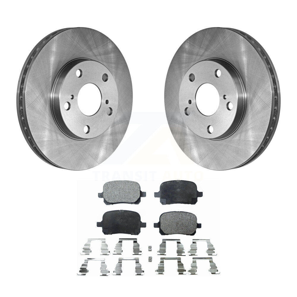 Kit de rotor de frein avant et de plaquettes semi-métalliques pour Toyota Camry Solara Avalon Lexu
