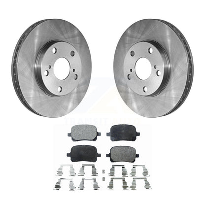 Kit de rotor de frein avant et de plaquettes semi-métalliques pour Toyota Camry Solara Avalon Lexu