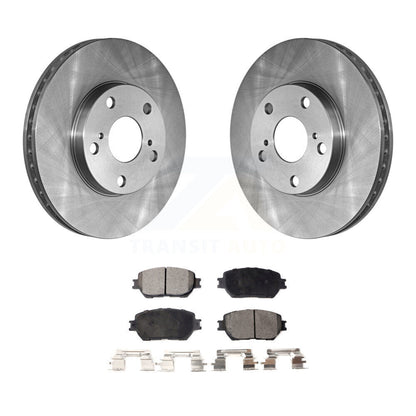 Kit de disques de frein à disque avant et plaquettes semi-métalliques pour Toyota Camry K8F-100269