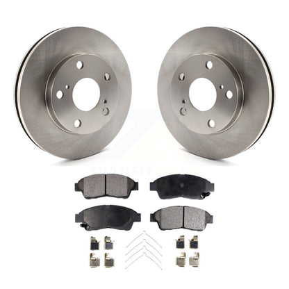 Kit de disques de frein à disque avant et plaquettes semi-métalliques pour Toyota Camry 2,2 l