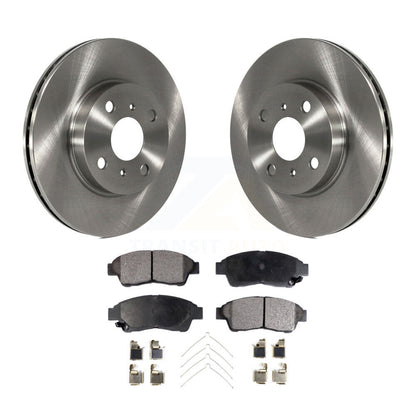 Kit de rotor de frein avant et de plaquettes semi-métalliques pour Toyota Corolla Geo Priz 1993-1997