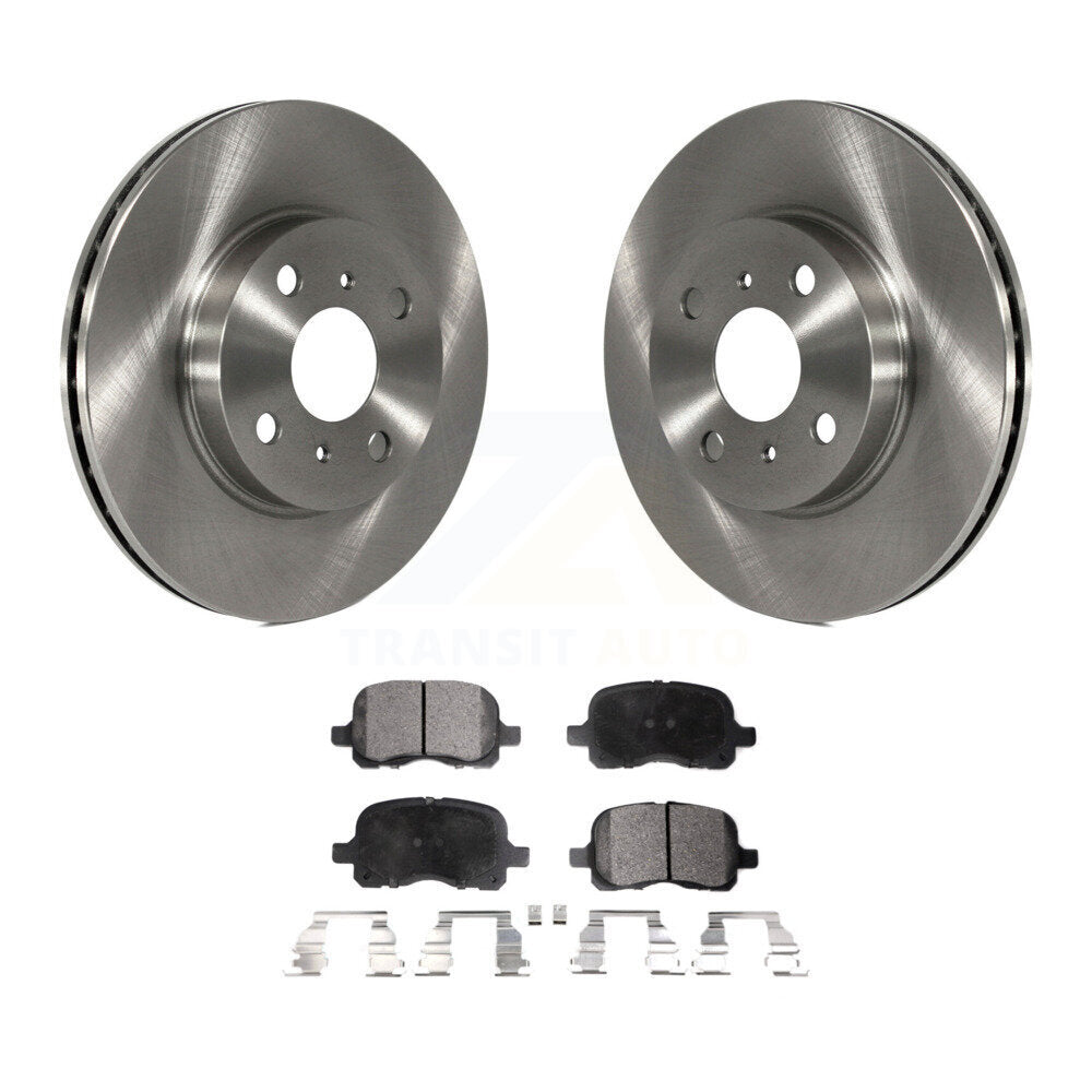 Kit de plaquettes de frein à disque avant, Rotors semi-métalliques, pour Toyota Corolla Chevrolet Priz