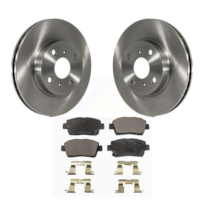 Kit de disques de frein à disque avant et plaquettes semi-métalliques pour Toyota Prius 2001-2003