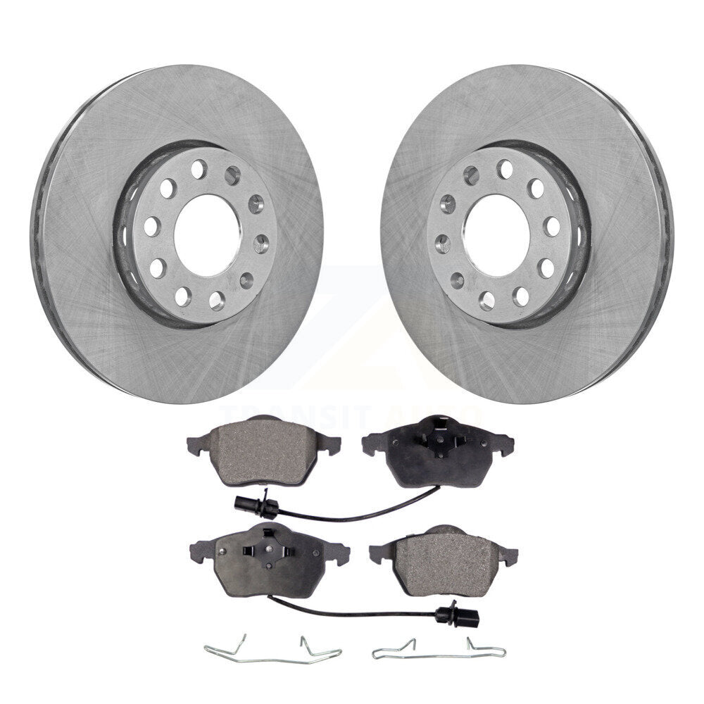 Kit de plaquettes semi-métalliques de Rotor de frein avant, pour Audi A4 Quattro Volkswagen Passat A