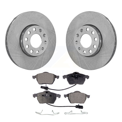Kit de plaquettes semi-métalliques de Rotor de frein avant, pour Audi A4 Quattro Volkswagen Passat A