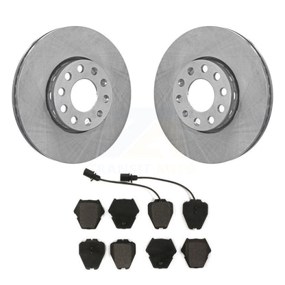 Rotors de frein avant et Kit de plaquettes semi-métalliques pour Volkswagen Passat Audi A4 Quattr