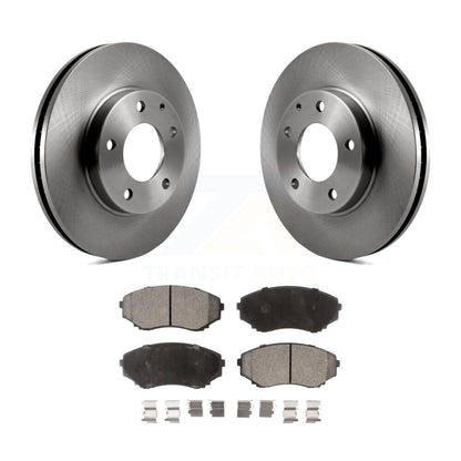 Kit de disques de frein à disque avant et plaquettes semi-métalliques pour Mazda MPV 2000-2006