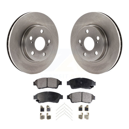 Rotors de frein à disque avant et kit de plaquettes semi-métalliques pour Toyota Celica S 1994-1997