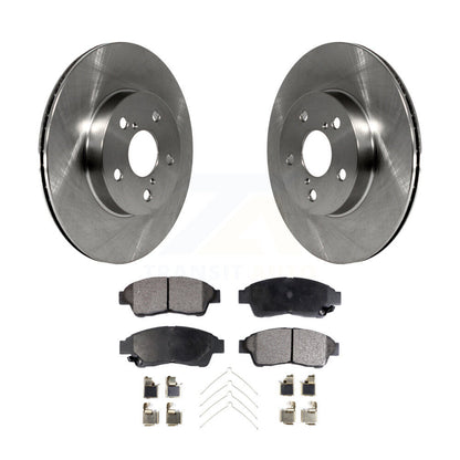 Kit de disques de frein à disque avant et plaquettes semi-métalliques pour Toyota RAV4 1996-2000