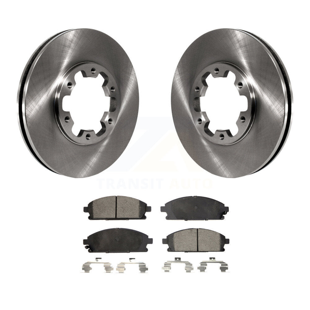 Kit de plaquettes de frein semi-métalliques pour Rotors de frein avant, pour Nissan Pathfinder INFINITI QX