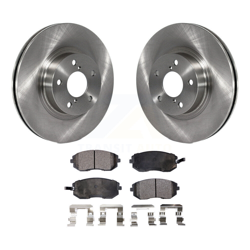 Kit de plaquettes semi-métalliques de Rotor de frein à disque avant, pour Subaru Impreza Legacy Saab 9-2