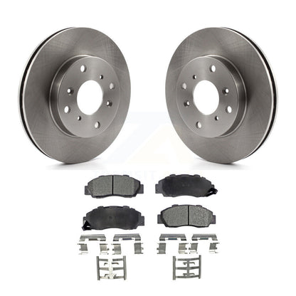 Rotors de frein à disque avant et kit de plaquettes semi-métalliques pour Honda Prelude VTE 1993-1994
