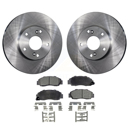 Kit de rotor de frein à disque avant et de plaquettes semi-métalliques pour Honda Accord 3.0 de 1998 à 2002