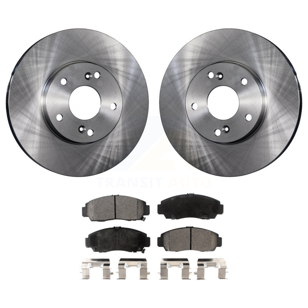Kit de disques de frein à disque avant et plaquettes semi-métalliques pour Honda Accord K8F-100302
