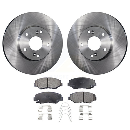 Kit de plaquettes semi-métalliques de Rotor de frein avant, pour Honda Accord Civic Fit Element Acur
