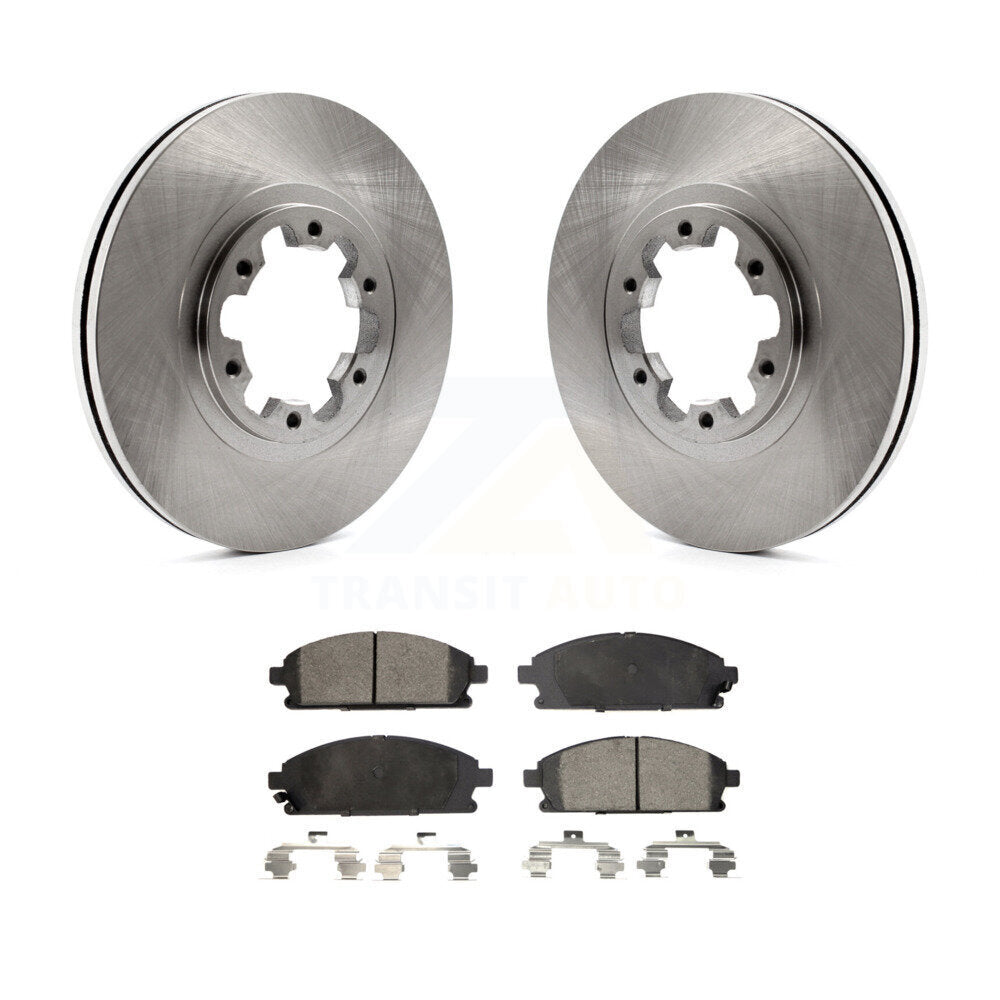 Kit de plaquettes de frein semi-métalliques pour Rotors de frein avant, pour Nissan Pathfinder INFINITI QX