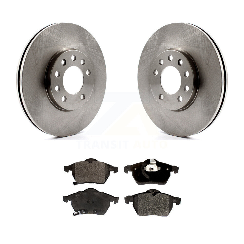 Kit de rotor de frein avant et de plaquettes semi-métalliques pour Saab 9-5 Saturn 9-3 L200 L300 L10