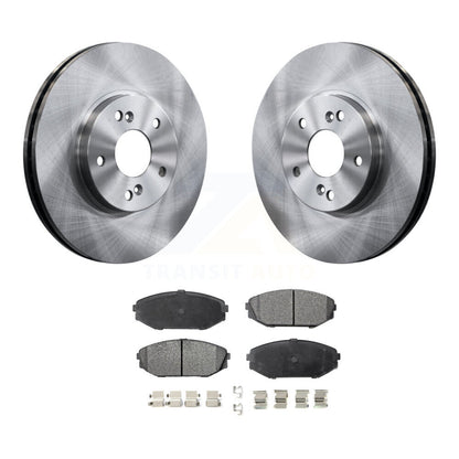 Kit de disques de frein à disque avant et plaquettes semi-métalliques pour Honda Odyssey Acura MDX