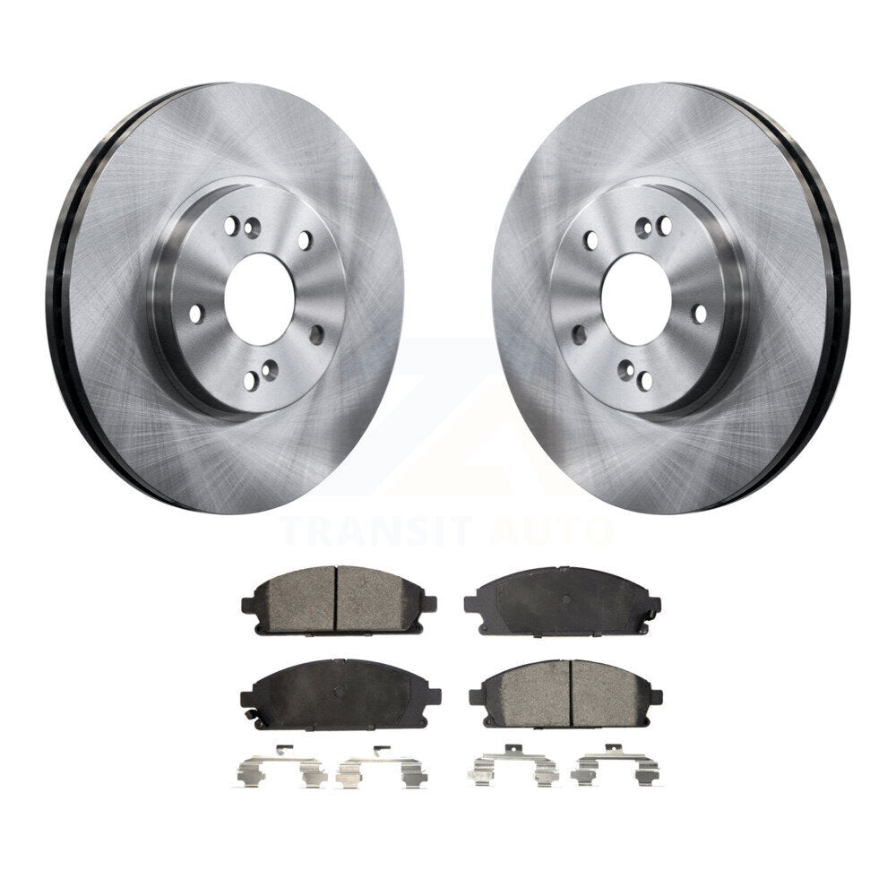 Kit de disques de frein à disque avant et plaquettes semi-métalliques pour Acura MDX 2003-2006