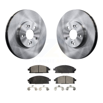 Kit de disques de frein à disque avant et plaquettes semi-métalliques pour Acura MDX 2003-2006
