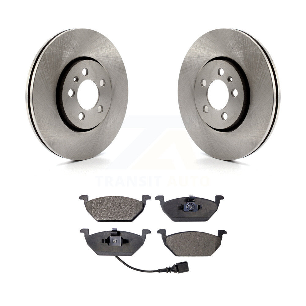Kit de plaquettes de frein semi-métalliques pour disques de frein avant, pour Volkswagen Golf 2.0 2000 – 2001