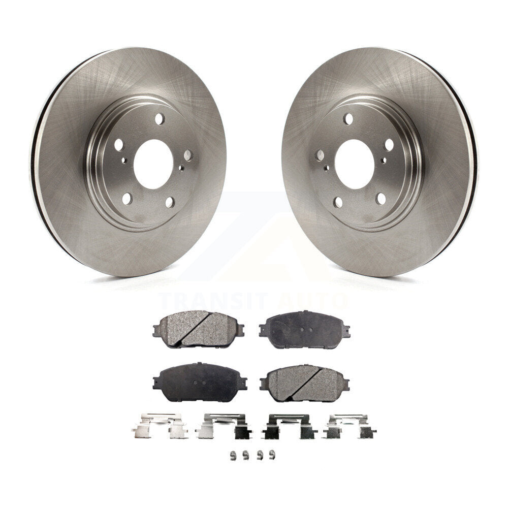 Kit de disques de frein à disque avant et plaquettes semi-métalliques pour Lexus ES330 2004-2006