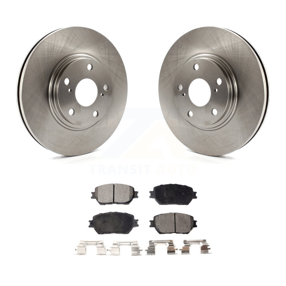 Kit de disques de frein à disque avant et plaquettes semi-métalliques pour Toyota Camry K8F-100326