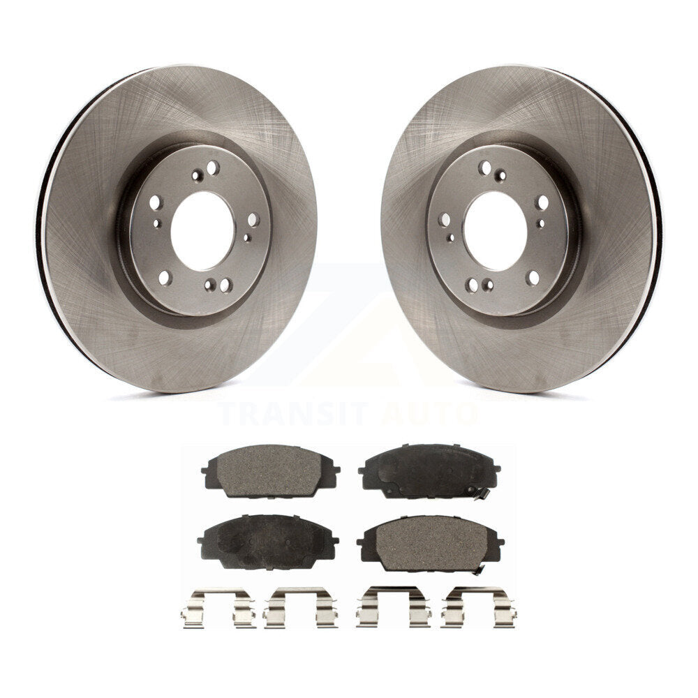 Kit de disques de frein à disque avant et plaquettes semi-métalliques pour Honda S2000 2000-2009