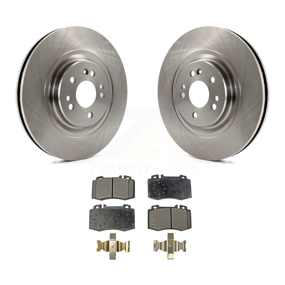 Kit de rotor de frein avant et de plaquettes semi-métalliques pour Mercedes-Benz ML500 ML430 ML55 AM