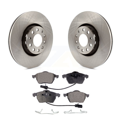 Kit de rotors de frein à disque avant et plaquettes semi-métalliques pour Audi A4 Quattro A6 S6 S4