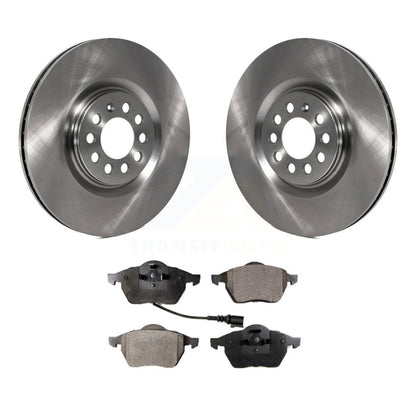 Rotor de frein à disque avant et Kit de plaquettes semi-métalliques pour Volkswagen Jetta Golf Audi T