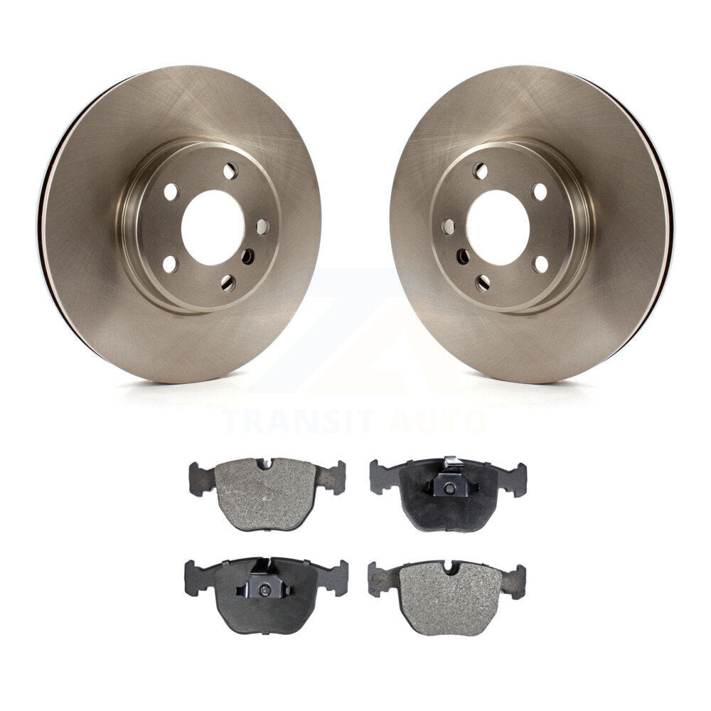 Kit de disques de frein à disque avant et plaquettes semi-métalliques pour BMW X5 K8F-100344