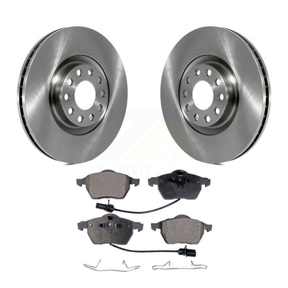 Kit de disques de frein à disque avant et plaquettes semi-métalliques pour Audi A6 Quattro S4