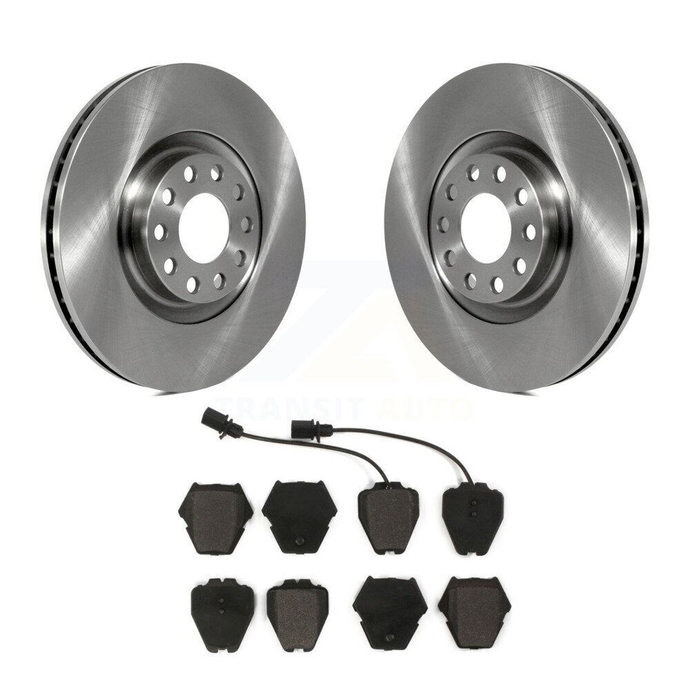 Kit de rotors de frein à disque avant et plaquettes semi-métalliques pour Audi A4 Quattro S4 A6 S6